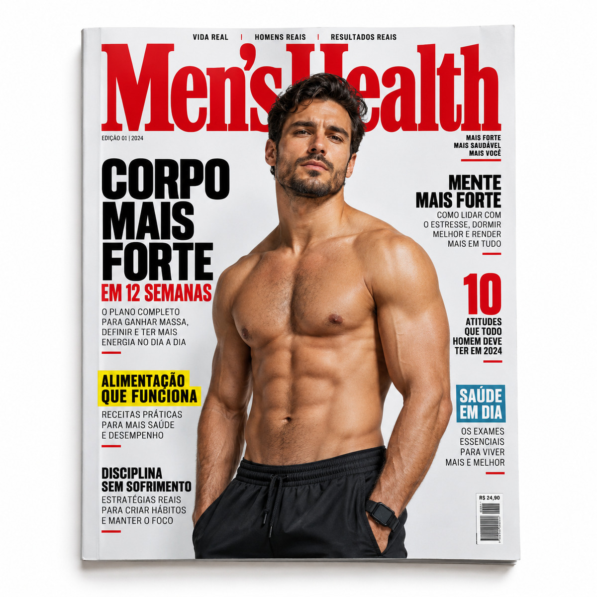 Imagem ilustrativa de Men's Health Edição Atual