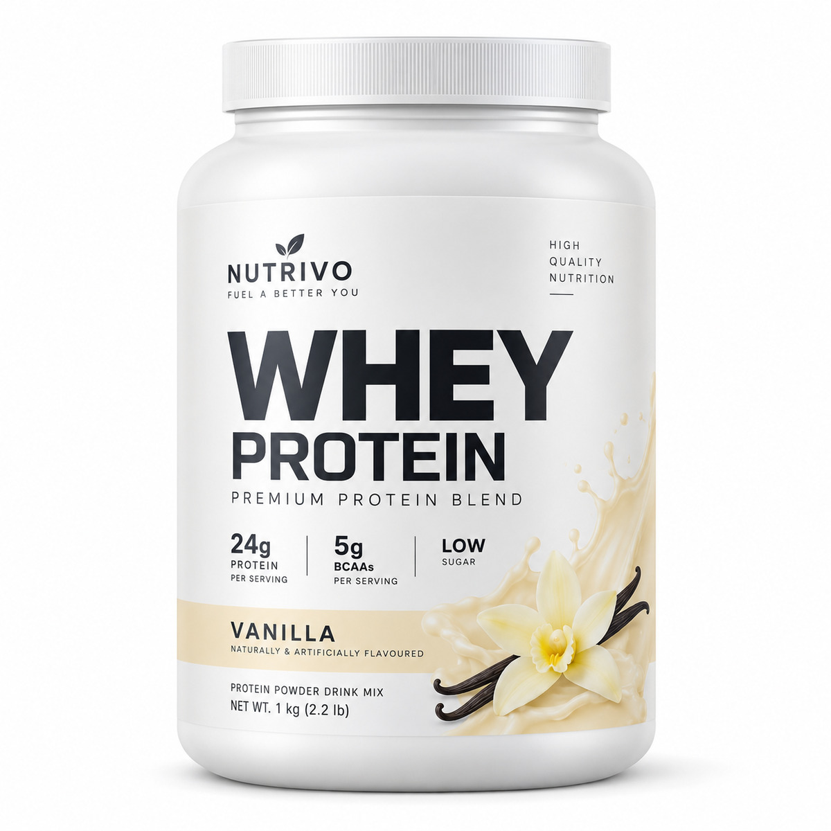 Imagem ilustrativa de Proteína Whey Baunilha 1 kg