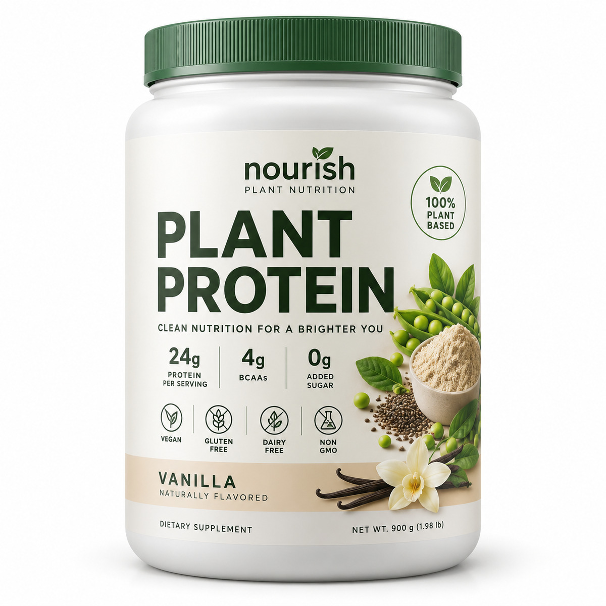 Imagem ilustrativa de Proteína Vegetal 900 g