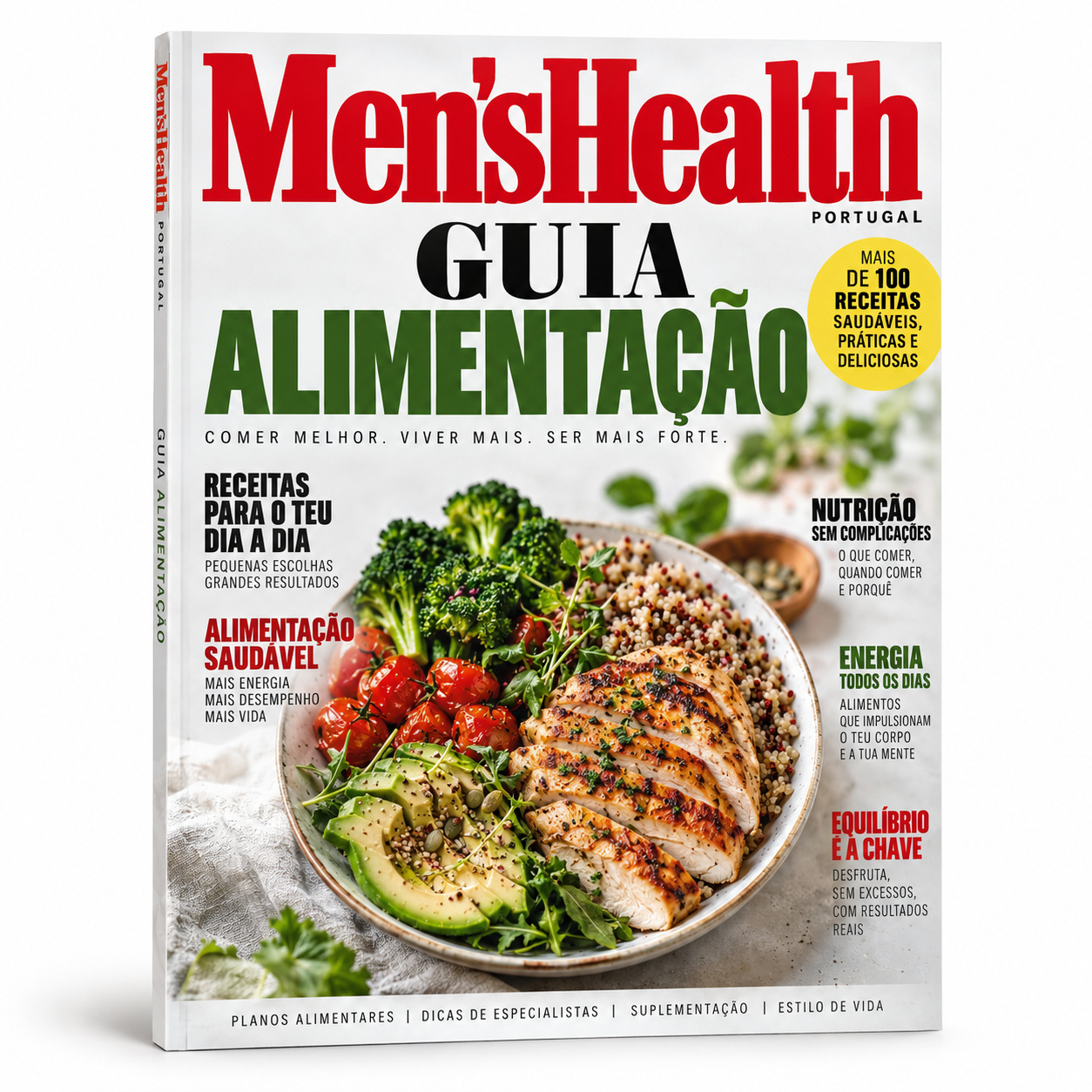 Imagem ilustrativa de Men's Health Guia Alimentação