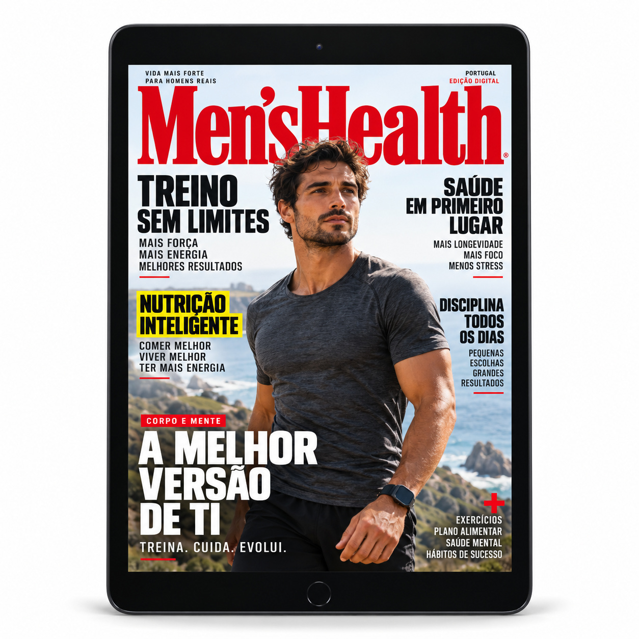 Imagem ilustrativa de Men's Health Edição Digital